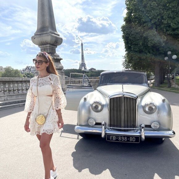 Maje Dresses & Skirts - Maje Crocheted Lace Ivory Cut Out Mini Dress